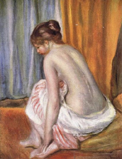 Pierre Renoir Back View of a Bather China oil painting art